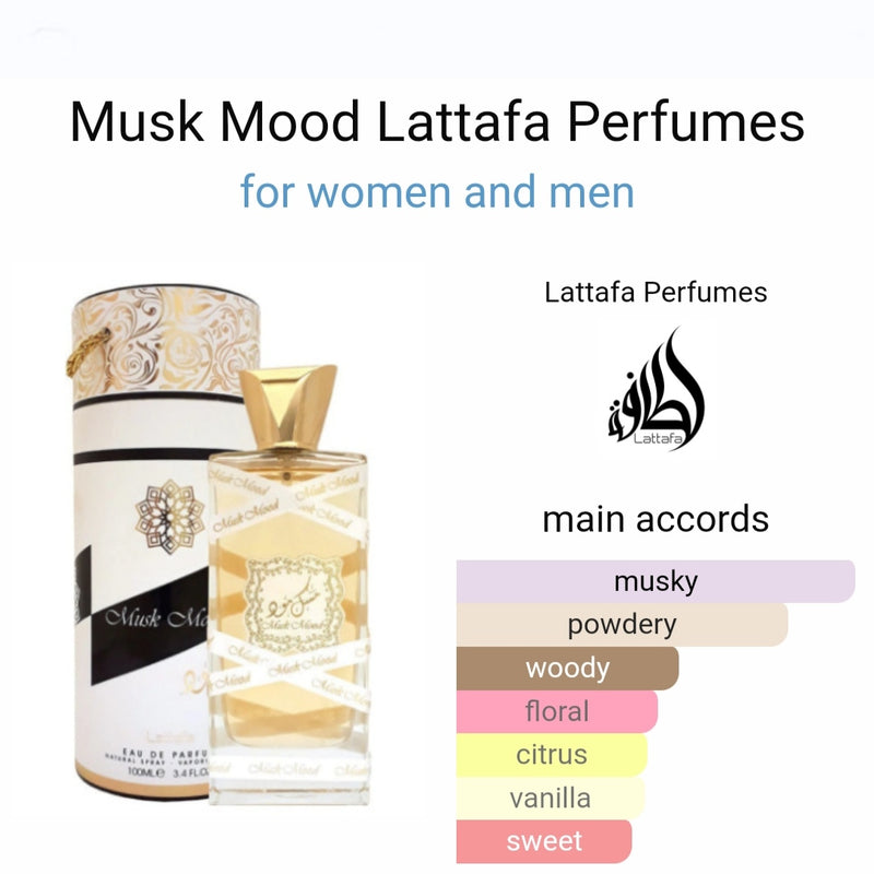 Musk Mood EDP - 100ML (3.4oz) By Lattafa - TUZZUT Qatar Online Shopping