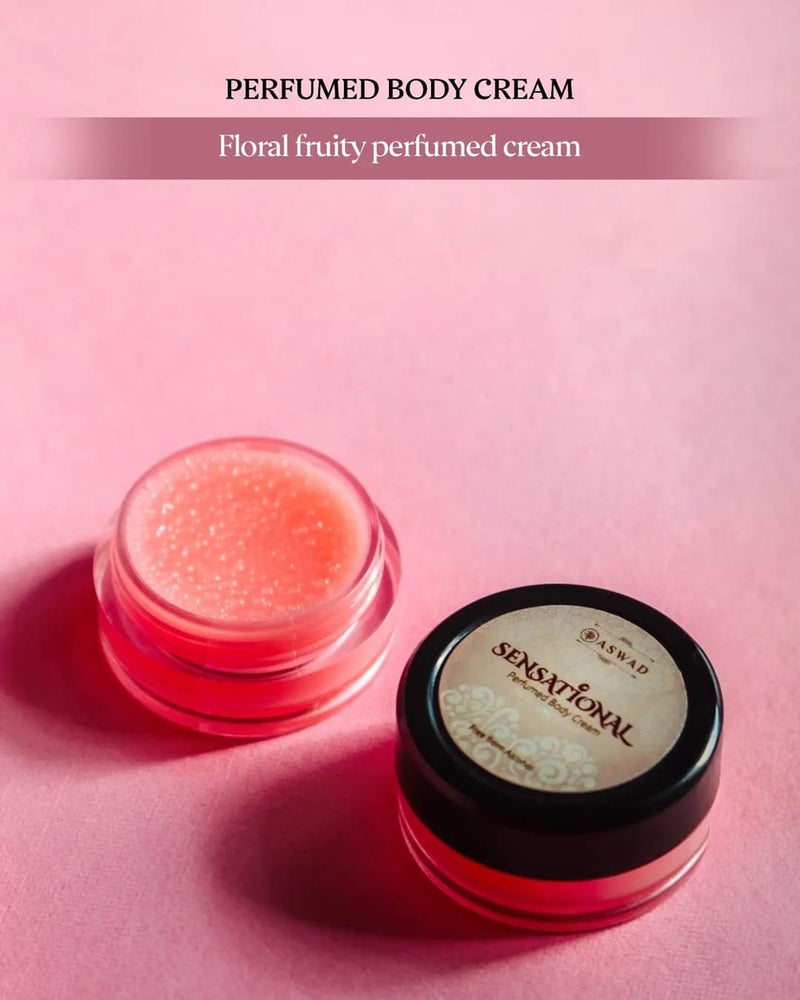 12 Pcs ASWAD Perfumed Body Cream 8g - Assorted Fragrances