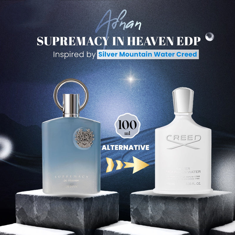 Afnan Supremacy In Heaven Eau De Parfum Spray For Men And Women 100ml