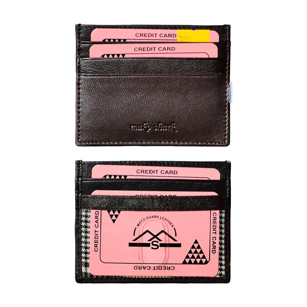 Mako Shark Minimalist Credit Card Holder Slim Wallet 588-01 Mako Shark Minimalist Credit Card Holder Slim Wallet 588-01
