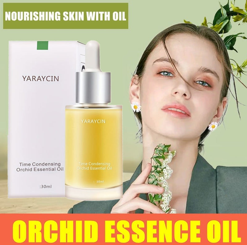 2 Pcs YARAYCIN Time Condensing Orchid Essential Oil 30ml - Moisturizing, Whitening, Soothing, Anti-Acne, Anti-Aging