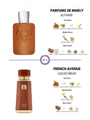French Avenue Liquid Brun EDP Perfume 100ml - Inspired by Althaïr by Parfums de Marly - TUZZUT Qatar Online Shopping