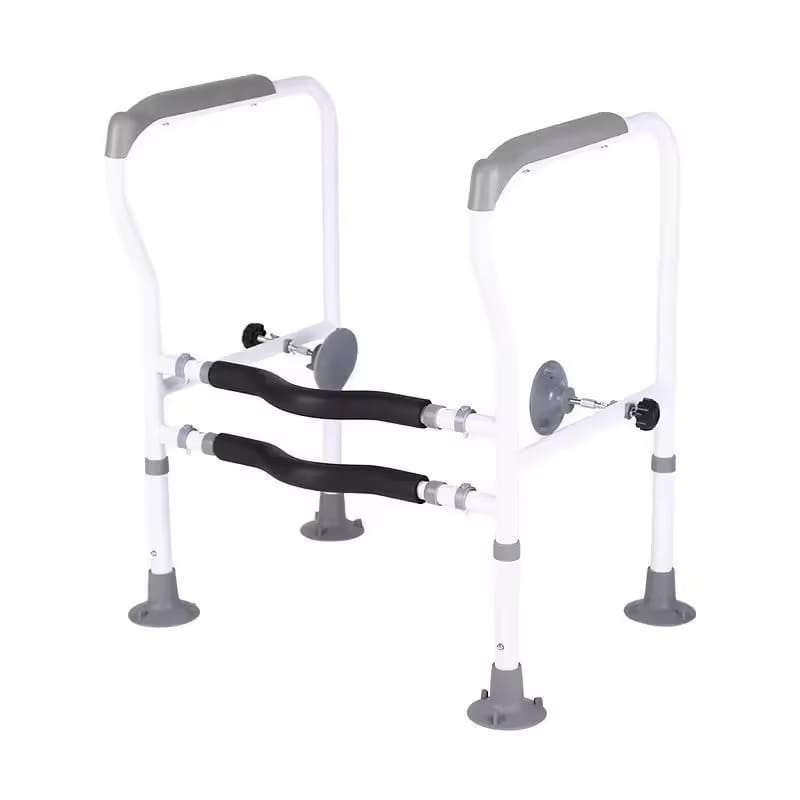 Adjustable Anti-Slip Toilet Handrail Armrest Grab Bar for Elderly and Disabled - TUZZUT Qatar Online Shopping