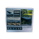 QUEES Single High Adjustable Inflatable Air Mattress 190x100x40cm 230kg Loading Weight B16 | Camping Outdoor Home Travel Car Air Bed - TUZZUT Qatar Online Shopping