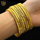 3pcs Gold Color Bangle For Women - Tuzzut.com Qatar Online Shopping