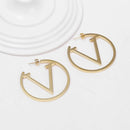 Fashion Trend Letter Earrings For Women - Tuzzut.com Qatar Online Shopping