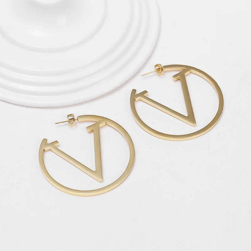 Fashion Trend Letter Earrings For Women Fashion Trend Letter Earrings For Women