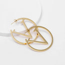 Fashion Trend Letter Earrings For Women - Tuzzut.com Qatar Online Shopping