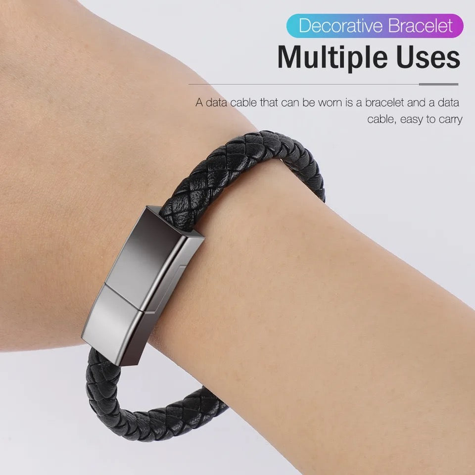 Bracelet USB Cable Portable Fast Charging USB For iPhone Bracelet USB Cable Portable Fast Charging USB For iPhone