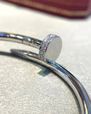 Stainless Steel Cuff Bracelet Silver Colour Fashion Bracelet For Women - Tuzzut.com Qatar Online Shopping