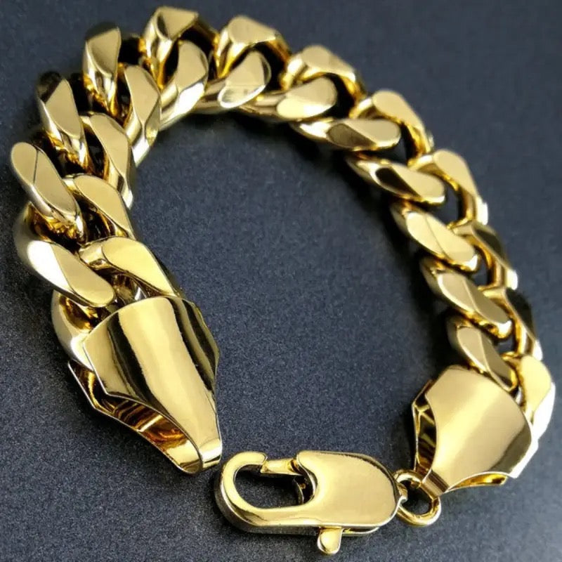 Mens Stes Necklace & Bracelet - Tuzzut.com Qatar Online Shopping