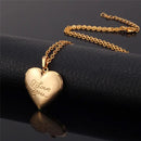 Love Heart Photo Locket Necklace - Tuzzut.com Qatar Online Shopping