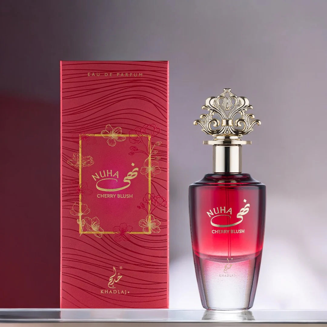 KHADLAJ NUHA CHERRY BLUSH 85 ML EDP SPRAY FOR WOMEN