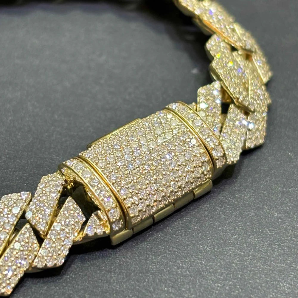 Bust Down Cuban Link Bracelet LB77 Bust Down Cuban Link Bracelet LB77