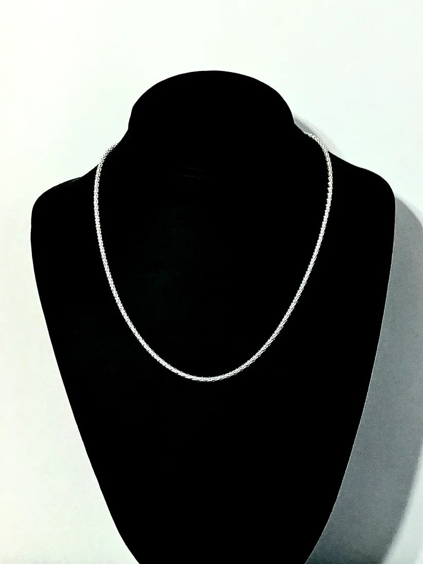 Popcorn Chain Silver S4970712 Popcorn Chain Silver S4970712
