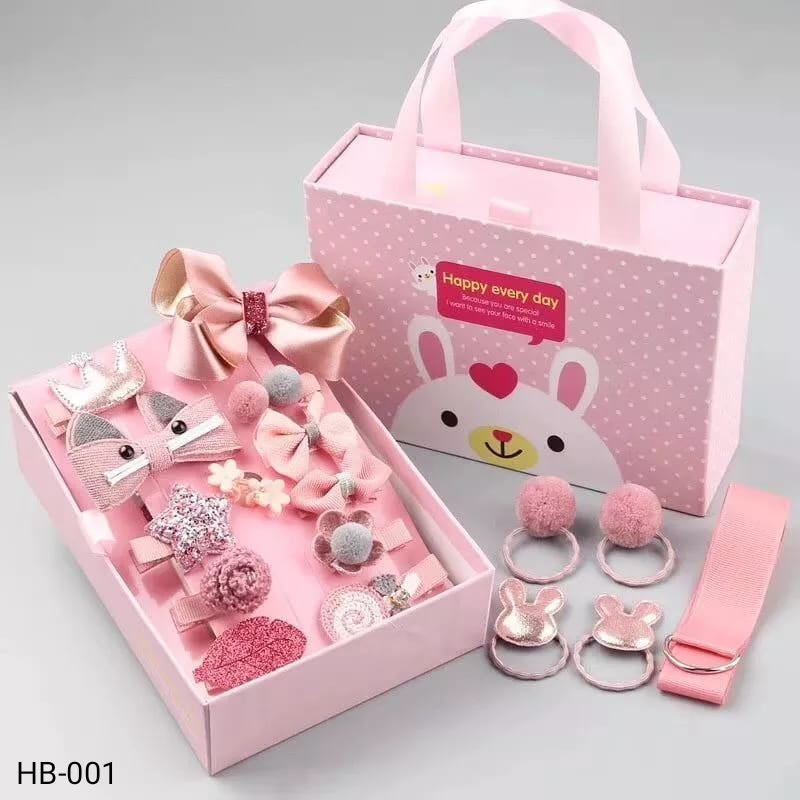 18 Pcs Fashion Hair Accessories Clip Set for Girls 18 Pcs Fashion Hair Accessories Clip Set for Girls