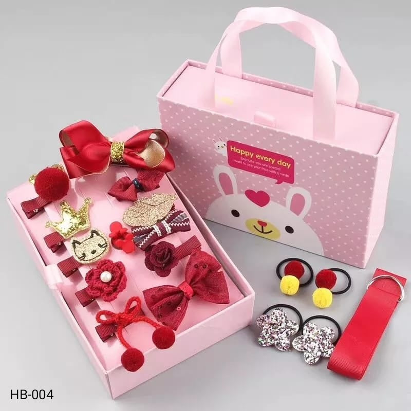 18 Pcs Fashion Hair Accessories Clip Set for Girls 18 Pcs Fashion Hair Accessories Clip Set for Girls