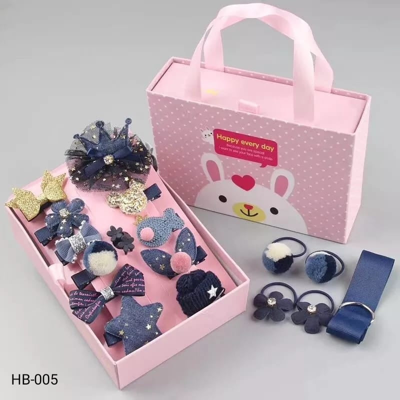 18 Pcs Fashion Hair Accessories Clip Set for Girls 18 Pcs Fashion Hair Accessories Clip Set for Girls