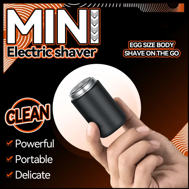 Mini Electric Portable Razor Shaver Pocket Trimmer