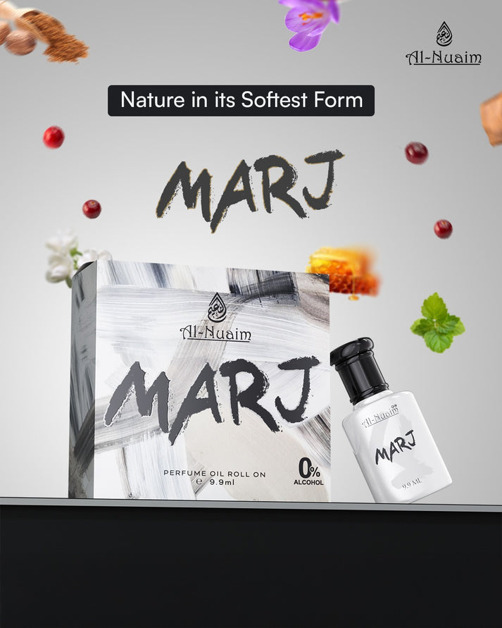Al-Nuaim Marj 9.9 ml Attar Roll-On Perfume Al-Nuaim Marj 9.9 ml Attar Roll-On Perfume