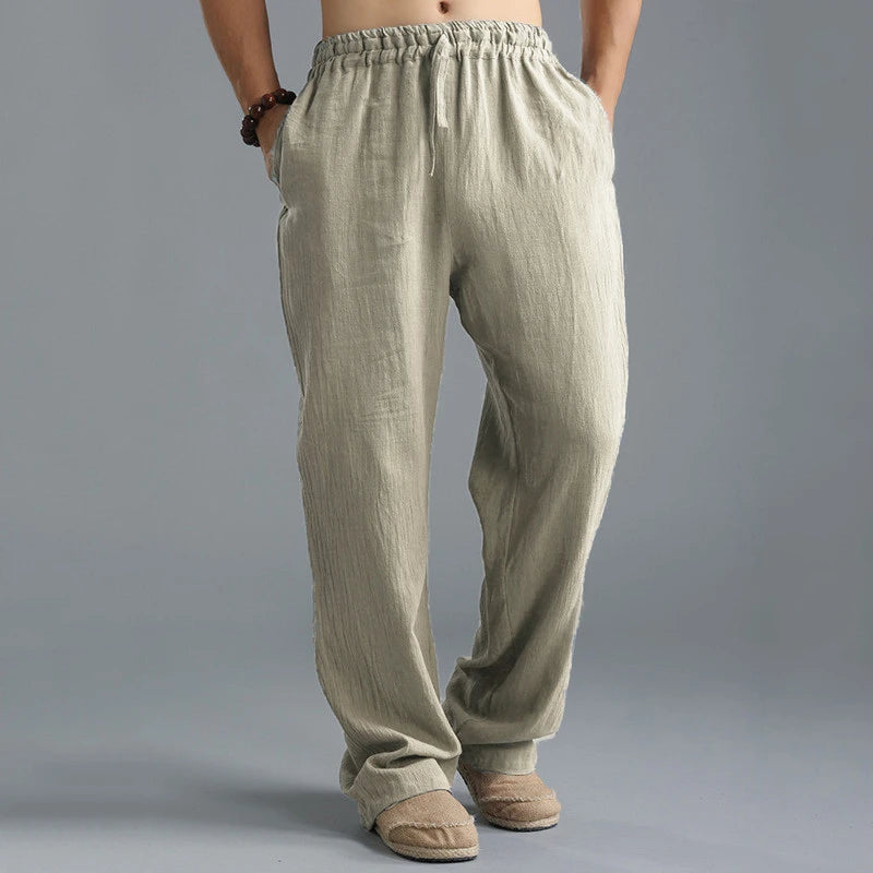 INCERUN Brand Men's Thin Section Loose Straight Pants Solid Casual Pants Men Summer Large Size Wide Leg Joggers S1261094 INCERUN Brand Men's Thin Section Loose Straight Pants Solid Casual Pants Men Summer Large Size Wide Leg Joggers S1261094