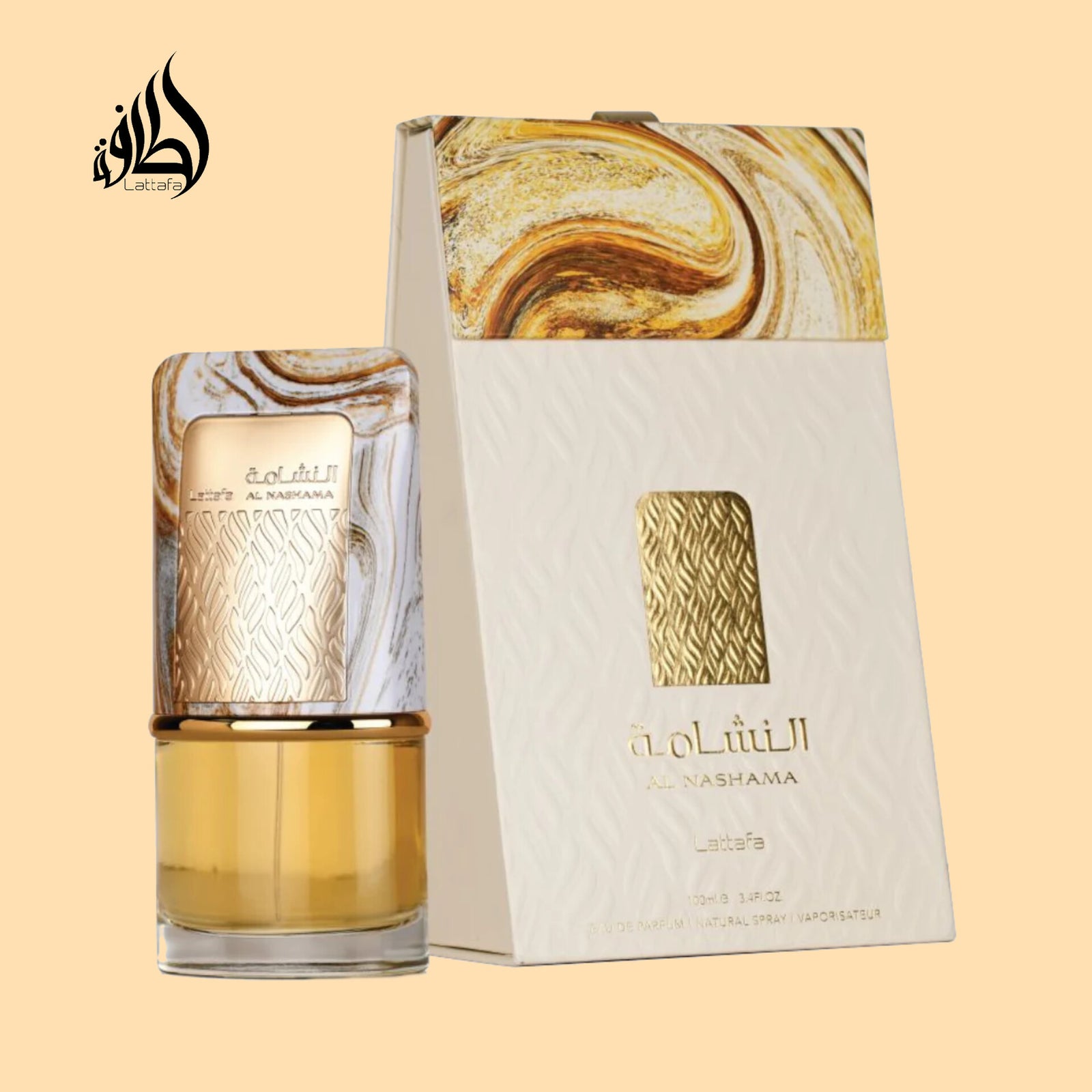 Al Nashama EDP - 100ML (3.4 OZ) By Lattafa Al Nashama EDP - 100ML (3.4 OZ) By Lattafa