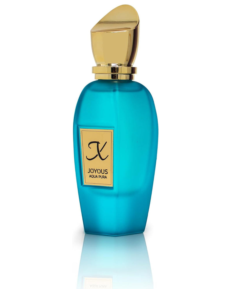 X JOYOUS AQUA PURA PERFUME 75ML, FOR WOMEN AND MEN - Long Lasting Fragrance