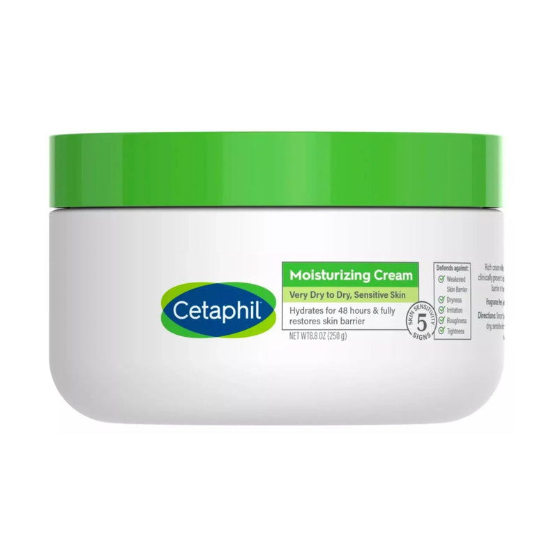 Cetaphil Moisturizing Cream 250g -  Very Dry to Dry, Sensitive Skin