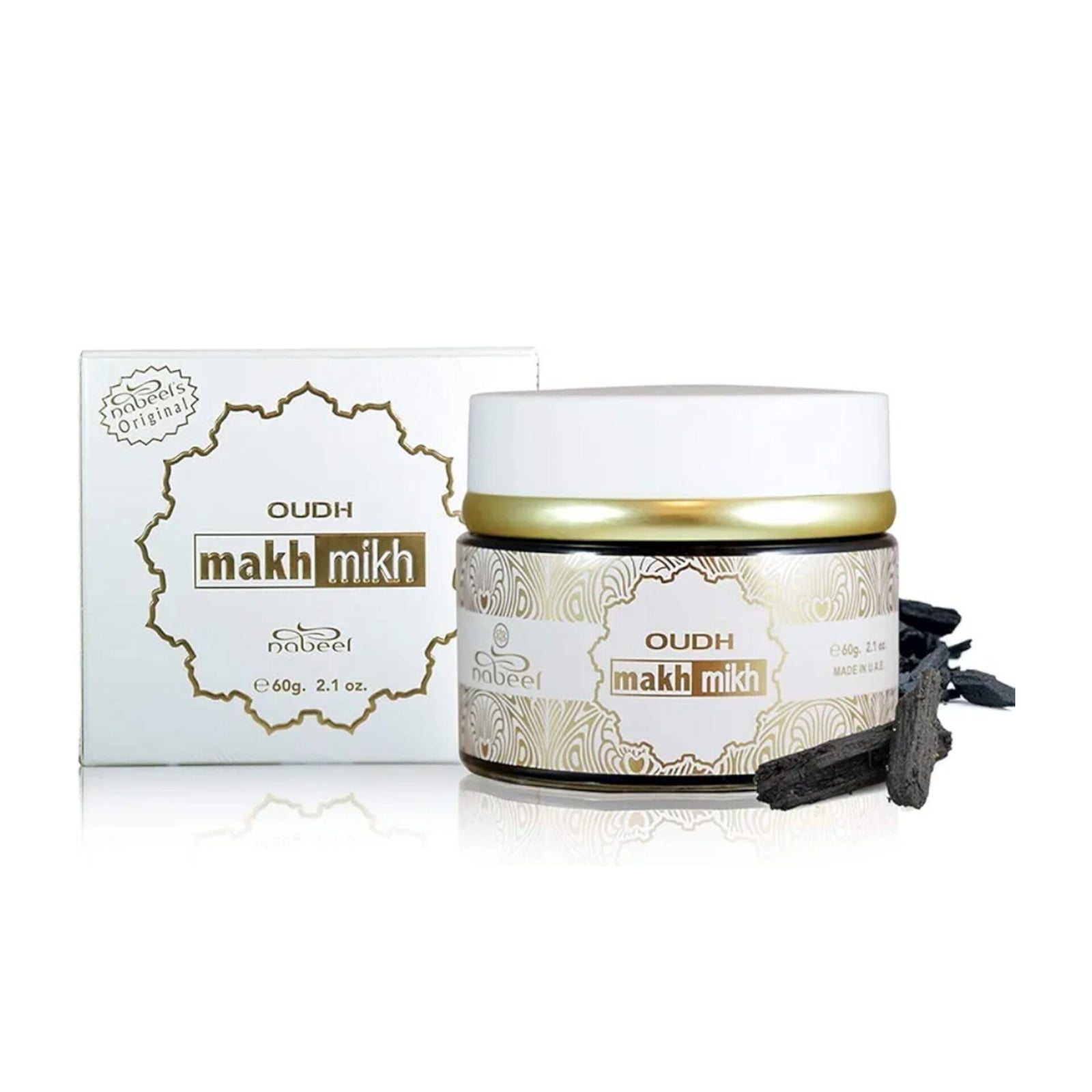 Oudh Makh Mikh Incense - 60gms by Nabeel Oudh Makh Mikh Incense - 60gms by Nabeel