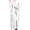 Women's Isdal Prayer Dress Abaya Asdal White - PD-830 - TUZZUT Qatar Online Shopping