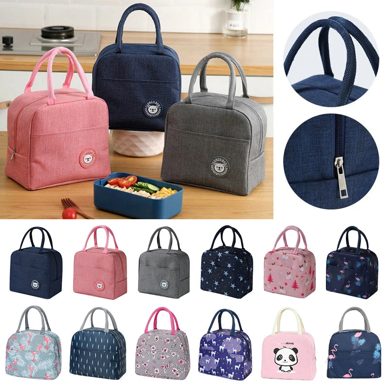 Insulated lunch bag For Women Kids Cooler Bag Thermal bag Portable Lunch Box Ice Pack Tote Food Picnic Bags Lunch Bags for Work S4564782