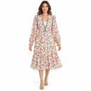 Women’s Multicolour Floral Ruffle Dress 055764