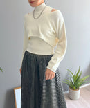 Jewelobe Short Bolero High Neck Sleeveless Knit Ensemble S71 - TUZZUT Qatar Online Shopping