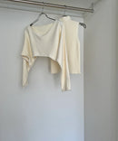 Jewelobe Short Bolero High Neck Sleeveless Knit Ensemble S71 - TUZZUT Qatar Online Shopping