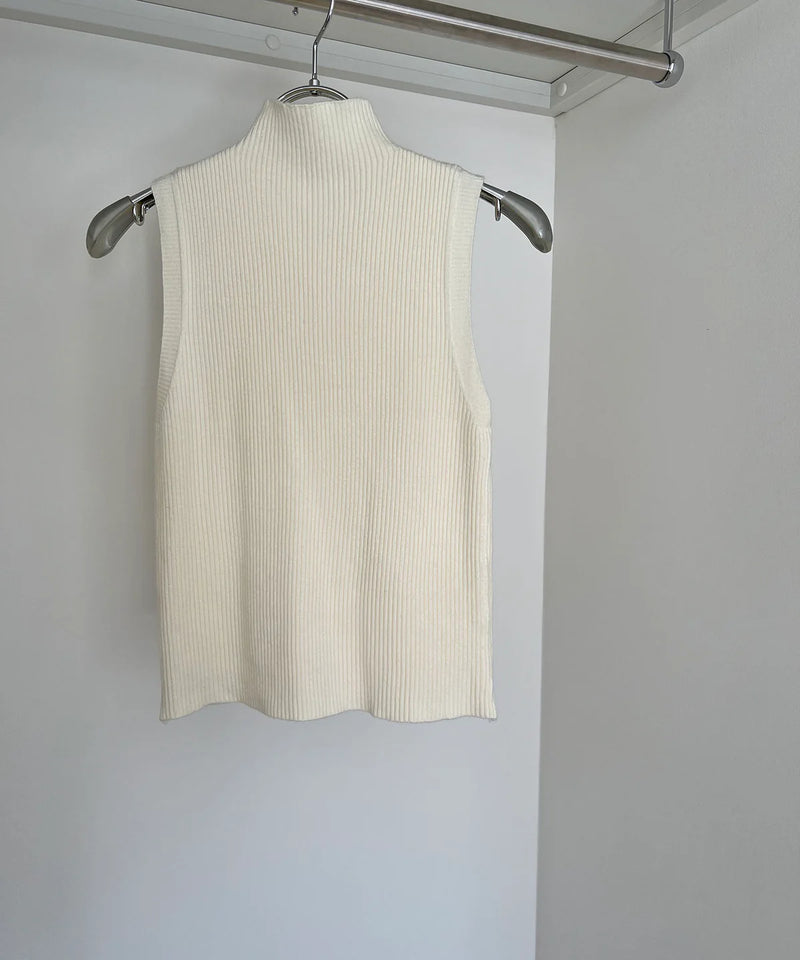 Jewelobe Short Bolero High Neck Sleeveless Knit Ensemble S71 - TUZZUT Qatar Online Shopping