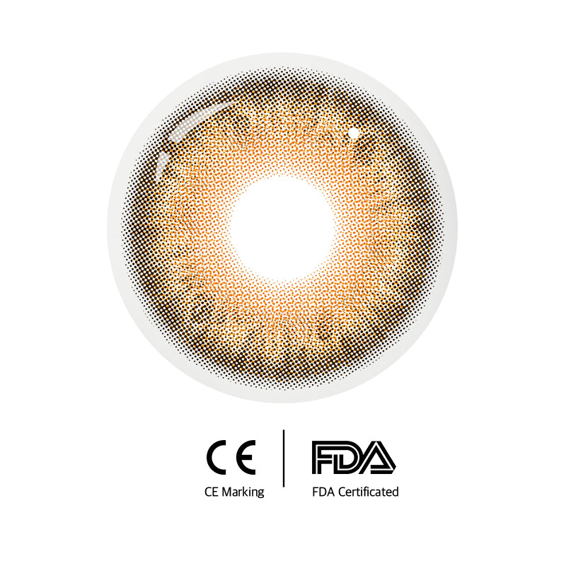 Unibling Celestia Brown Contact Lenses for Eyes (1 Pair) Unibling Celestia Brown Contact Lenses for Eyes (1 Pair)