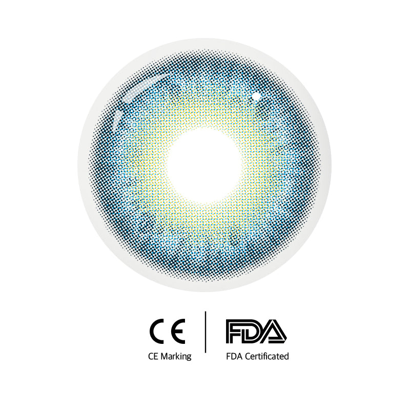 Unibling Celestia Blue Contact Lenses for Eyes (1 Pair) Unibling Celestia Blue Contact Lenses for Eyes (1 Pair)