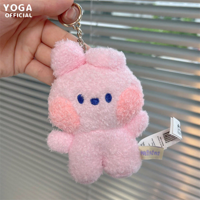 Small Animal Mini Plush Doll Cartoon Bag Ornament Gift Doll Pendant Plush Keychain Birthday Gift S4658555
