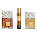 Lattafa Khamrah Qahwa 3-Piece Gift Set - EDP Perfume, Travel Spray, Hair Mist