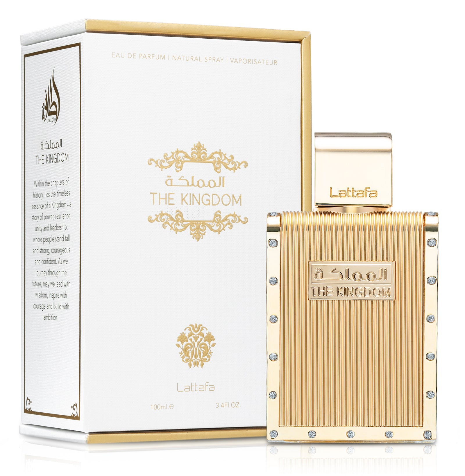 The Kingdom EDP Perfumes 100ml For Men By Lattafa The Kingdom EDP Perfumes 100ml For Men By Lattafa