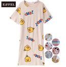 Korean Sleepwear Short Sleeve Nightdress Women′ S Dresses 1544091 - TUZZUT Qatar Online Shopping