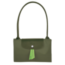 Long Handle Le Pliage Tote Bag Women's Handbag in Canvas (Large) Forest L1899619P66 - TUZZUT Qatar Online Shopping