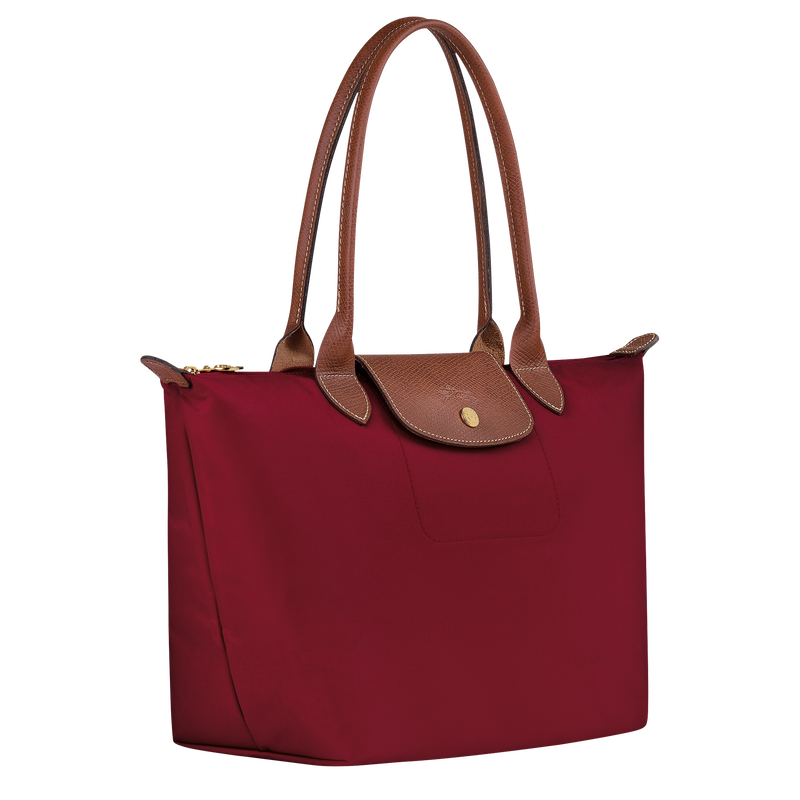 Long Handle Le Pliage Tote Bag Women's Handbag in Canvas Red L1899619C87 - TUZZUT Qatar Online Shopping