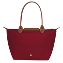 Long Handle Le Pliage Tote Bag Women's Handbag in Canvas Red L1899619C87 - TUZZUT Qatar Online Shopping