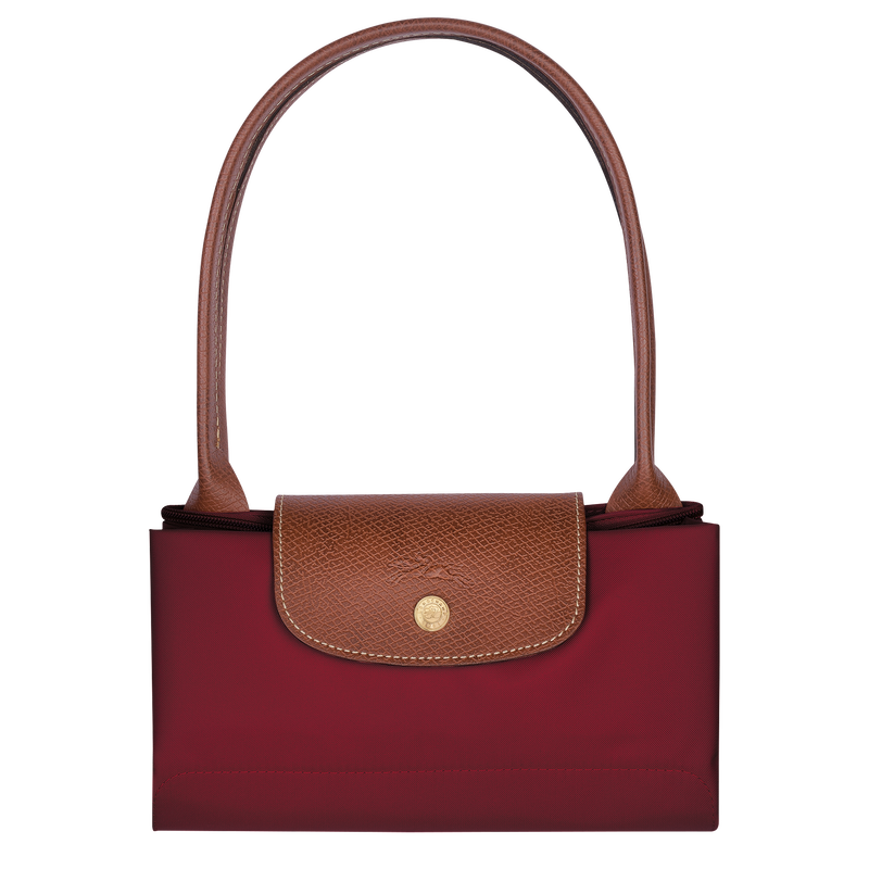 Long Handle Le Pliage Tote Bag Women's Handbag in Canvas Red L1899619C87 - TUZZUT Qatar Online Shopping
