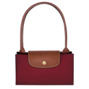 Long Handle Le Pliage Tote Bag Women's Handbag in Canvas Red L1899619C87 - TUZZUT Qatar Online Shopping