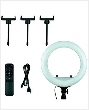 Selfie Ring Light RL-14" with Light Stand, Color Filter, Phone Holder for Makeup, YouTube, TikTok, Camera/Phone Video Shooting