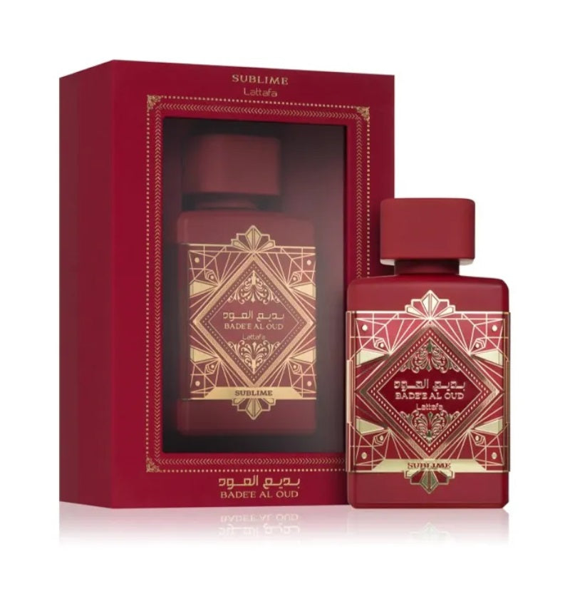 Badee Al Oud Sublime EDP Perfume -100ml By Lattafa Badee Al Oud Sublime EDP Perfume -100ml By Lattafa