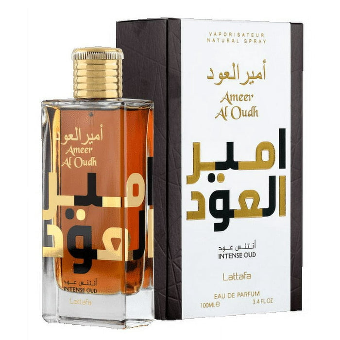 Ameer Al Oudh - Intense Oud EDP 100ml & Fakhar Gold Extrait EDP Perfume - 100ml By Lattafa