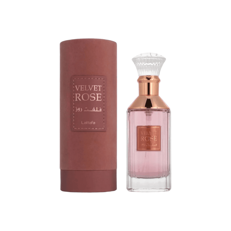Velvet Rose EDP - 100ML(3.4 Oz) By Lattafa for Men and Women Velvet Rose EDP - 100ML(3.4 Oz) By Lattafa for Men and Women